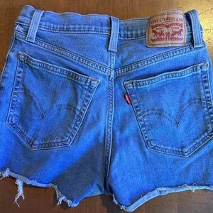 Levi's Classic Blue Jean Shorts